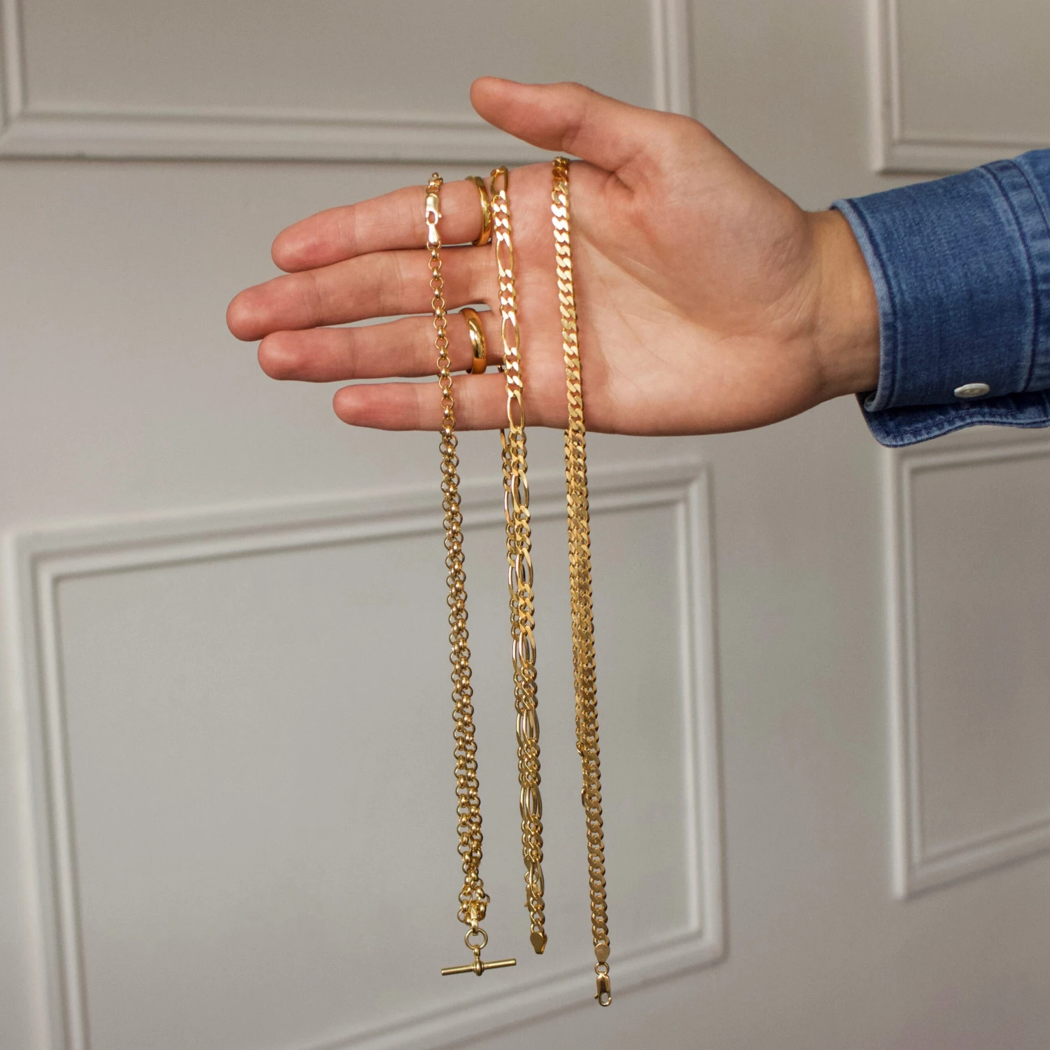 Mens Figaro Chain 9 Mens Figaro Chain - Image 9