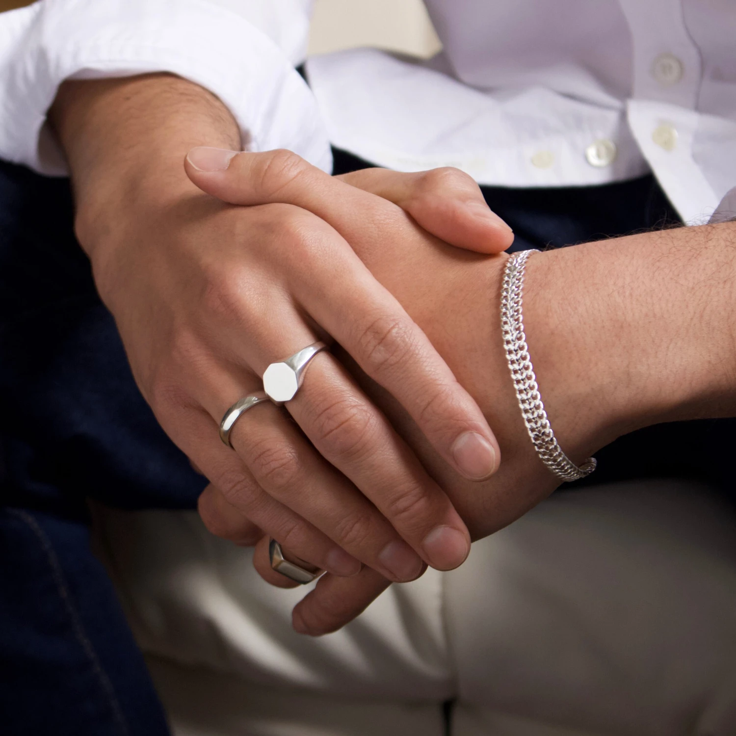 Mens Rounded Ring 2 Mens Rounded Ring - Image 2