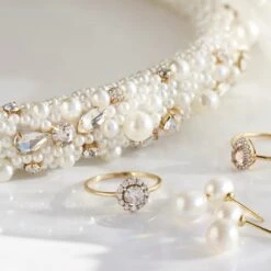 Arabella Pearl Drop Earrings 10 Arabella Pearl Drop Earrings -Carrie Elizabeth IMG 7381copy2 scaled