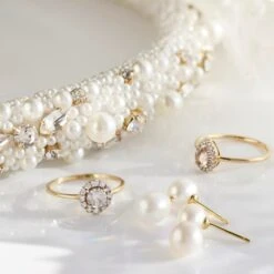 Mia Pearl And Crystal Rolled Headband 11 Mia Pearl And Crystal Rolled Headband -Carrie Elizabeth IMG 7381copy3 scaled