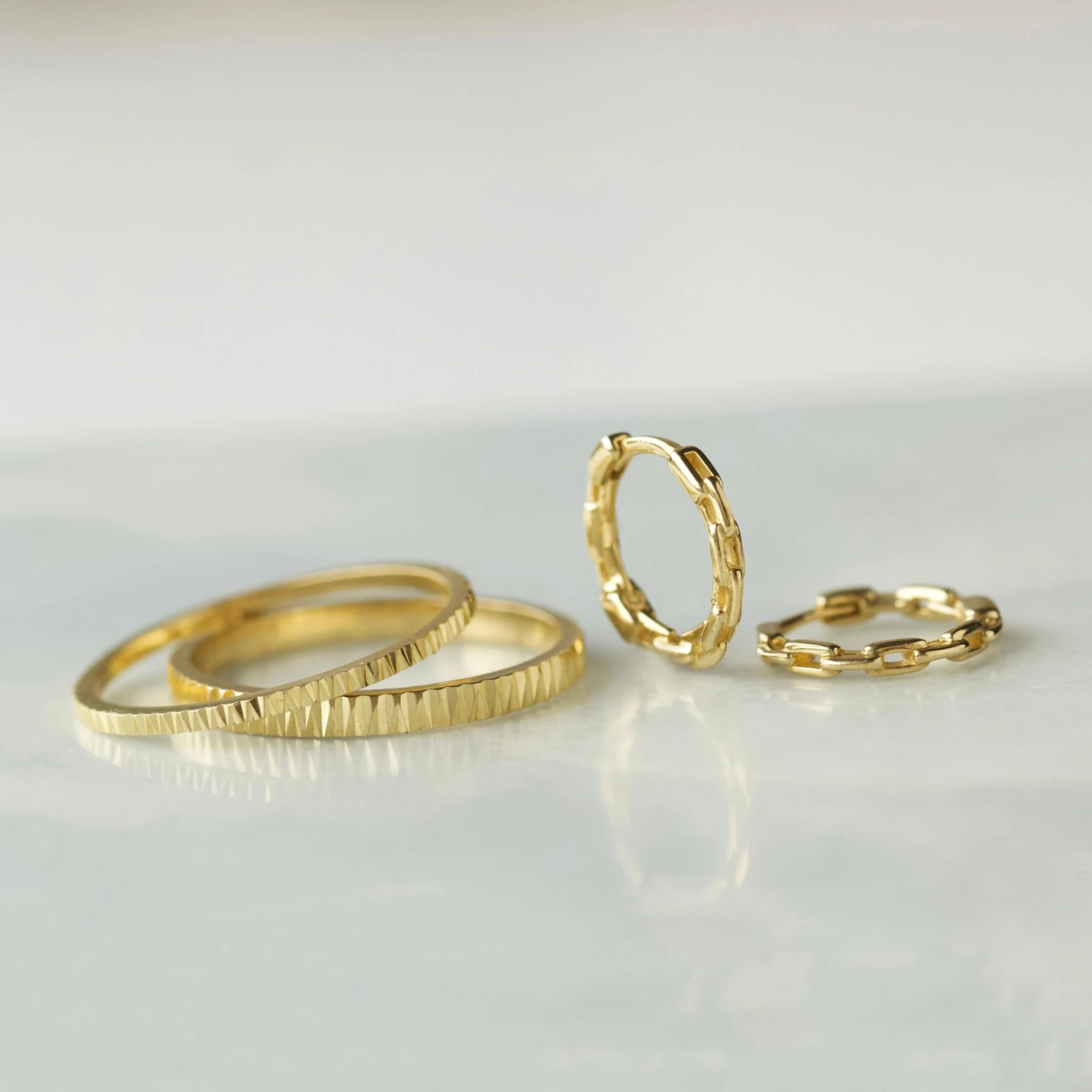 Hyacinth Diamond Cut Band 4 Hyacinth Diamond Cut Band - Image 4