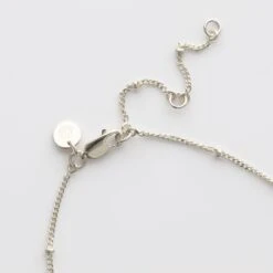 Dainty Star Chain In White Topaz 9 Dainty Star Chain In White Topaz -Carrie Elizabeth IMG 8473copy2 scaled