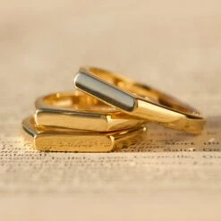 Engravable Vintage Signet Ring -Carrie Elizabeth IMG 8644copy2 scaled