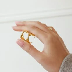 Vintage Twist Hoop Earrings 14 Vintage Twist Hoop Earrings -Carrie Elizabeth IMG 9805copy22 scaled