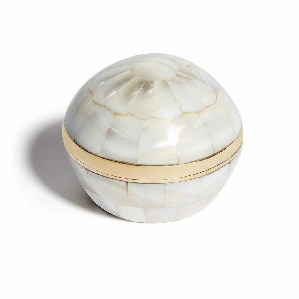 Medium Mother Of Pearl Trinket Pot 10 Medium Mother Of Pearl Trinket Pot - Image 10