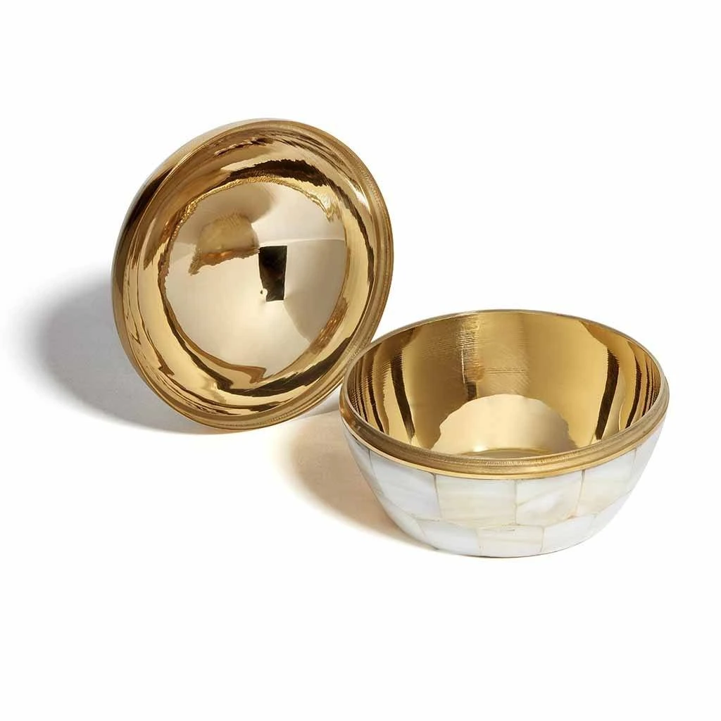 Medium Mother Of Pearl Trinket Pot 11 Medium Mother Of Pearl Trinket Pot - Image 11