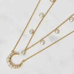 Pearl Droplet Necklace 9 Pearl Droplet Necklace -Carrie Elizabeth Pearlmoonnecklaceandpearldroplet 559f6356 44ad 4e76 94d5 bede4ef8a110 scaled
