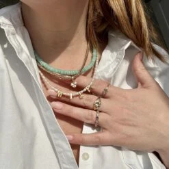 Custom Made Personalised Pearl Necklace 16 Custom Made Personalised Pearl Necklace -Carrie Elizabeth Photo10 03 2023 163119