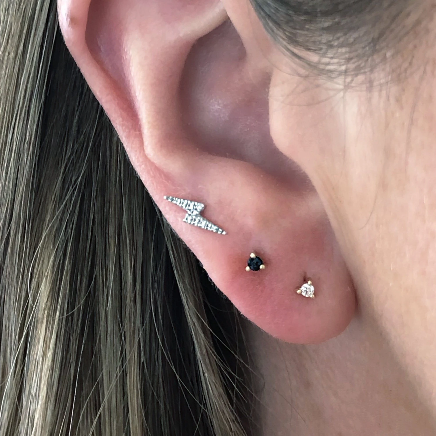 Diamond Stud Earring 7 Diamond Stud Earring - Image 7