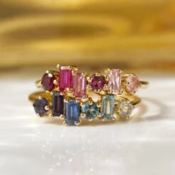 Garden Party Pink Semi Precious Ombre Ring 7 Garden Party Pink Semi Precious Ombre Ring -Carrie Elizabeth Pinkombreeditasdiscussedcopy 6e1b2e93 f260 4dfe a323 424208a8b861