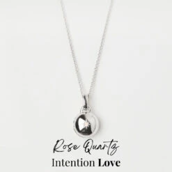 Zoe Sugg Intentions Star Set Mini Locket -Carrie Elizabeth RoseQuartzIntentionLoveCarrieElizabethxZoeSuggIntentionscollectiongemstonejewellery 4