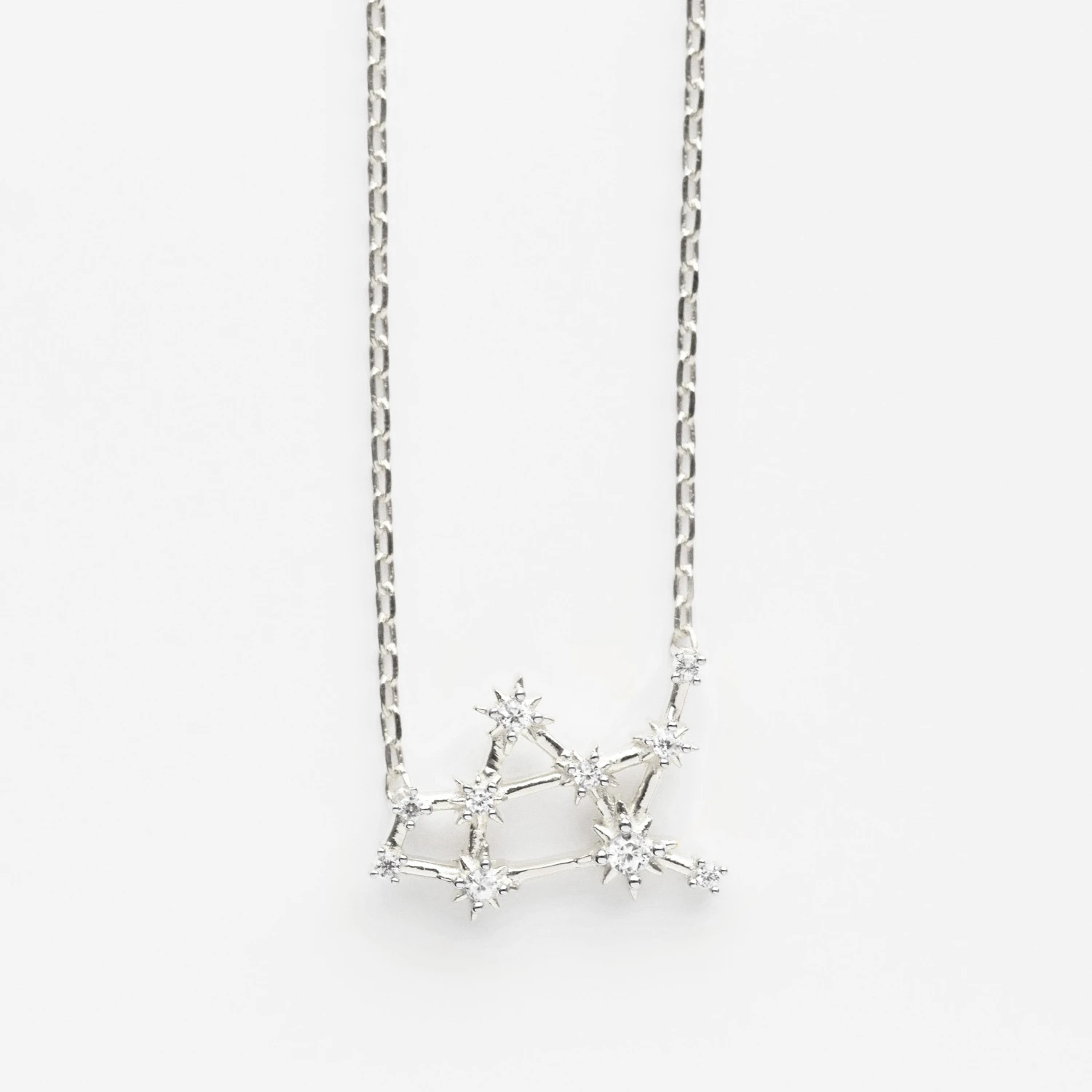 Zodiac Diamond Constellation Necklace 1 Zodiac Diamond Constellation Necklace