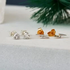 Lightning Bolt Diamond Stud Earrings 13 Lightning Bolt Diamond Stud Earrings -Carrie Elizabeth Silvertrillionstuds lightingboltstuds scaled