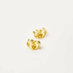 Spare Earring Butterflies In Gold Vermeil
