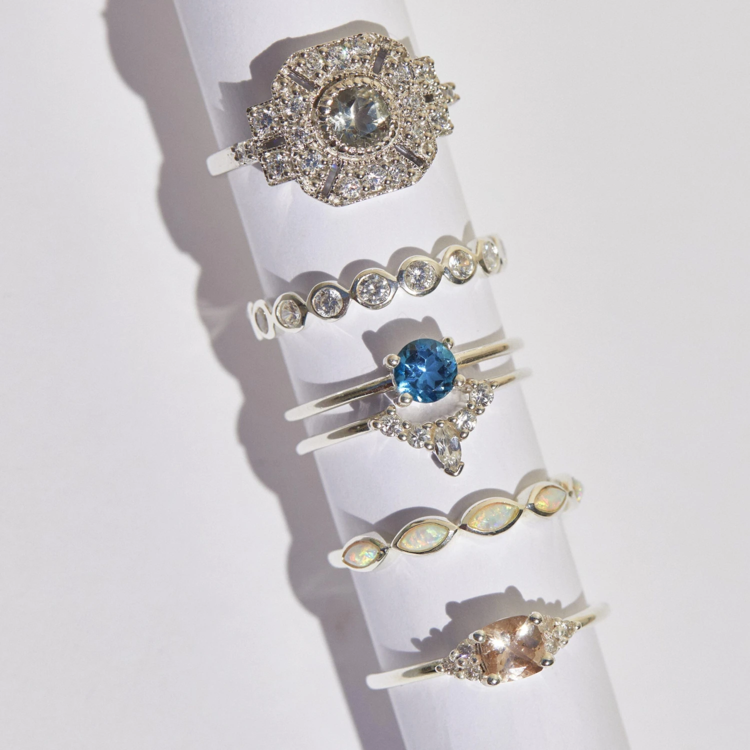 Venus Green Amethyst Ring 5 Venus Green Amethyst Ring - Image 5