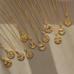 Horoscope Zodiac Engravable Coin Necklace -Carrie Elizabeth Zodiac 44836fcf c64d 40b2 8ab3 a9c2922e2180 scaled
