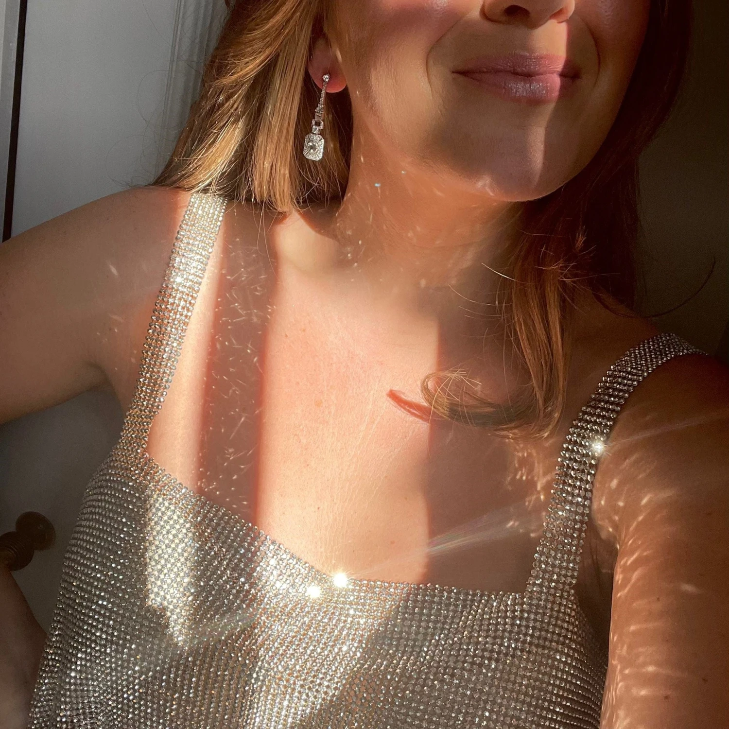 Venus Green Amethyst Statement Earrings 3 Venus Green Amethyst Statement Earrings - Image 3