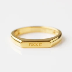 Engravable Vintage Signet Ring -Carrie Elizabeth download 2