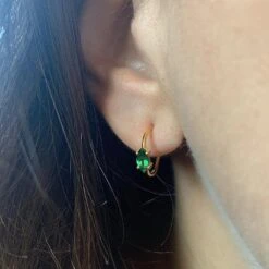 Marquise Shape Fern Green Topaz Claw Set Hoops 11 Marquise Shape Fern Green Topaz Claw Set Hoops -Carrie Elizabeth image 09bfd2cd 372c 41ec 94ec 3b428ea2824b