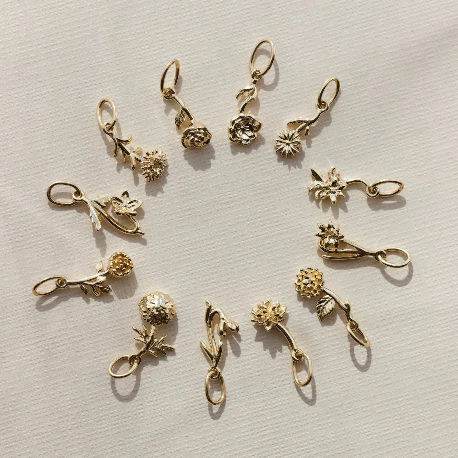 Birth Flower Charm 6 Birth Flower Charm - Image 6