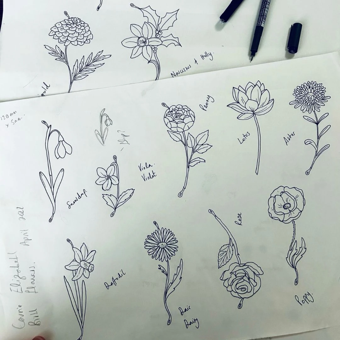 Birth Flower Charm 13 Birth Flower Charm - Image 13